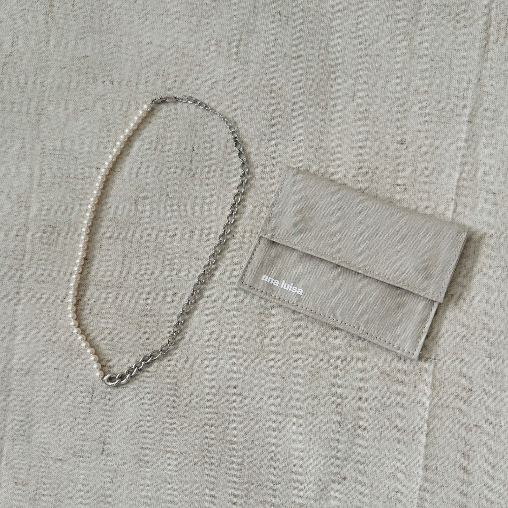 Ana Luisa Pearl Chain Necklace - Picture 3 of 16